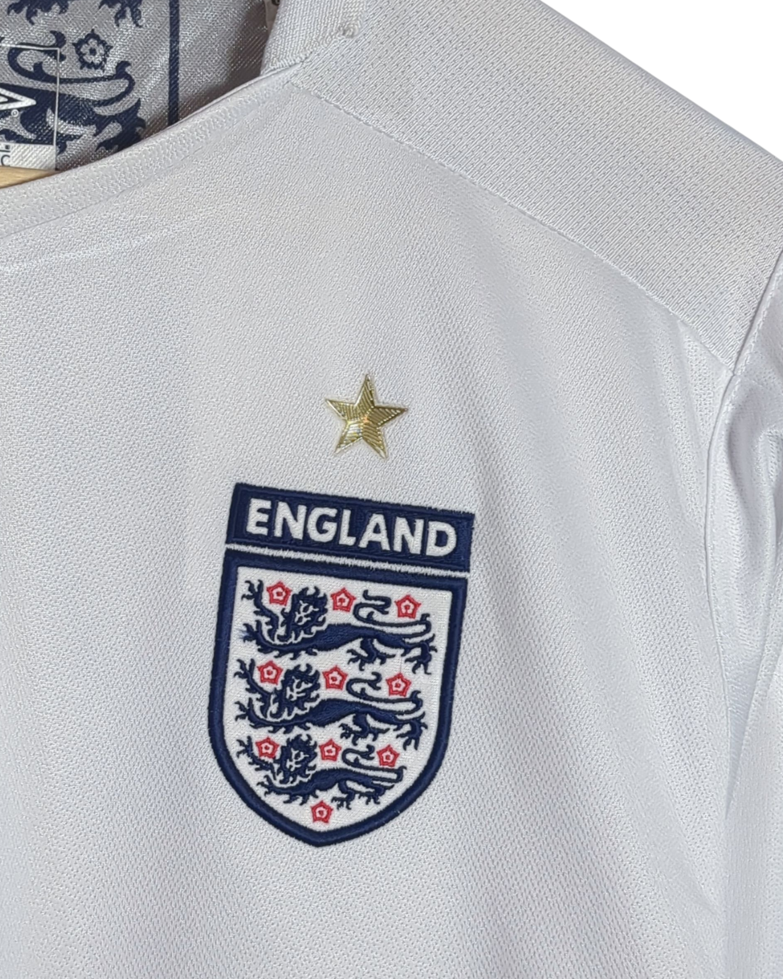 2005-07 England Umbro Home Shirt - (L)