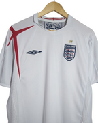 2005-07 England Umbro Home Shirt - (L)