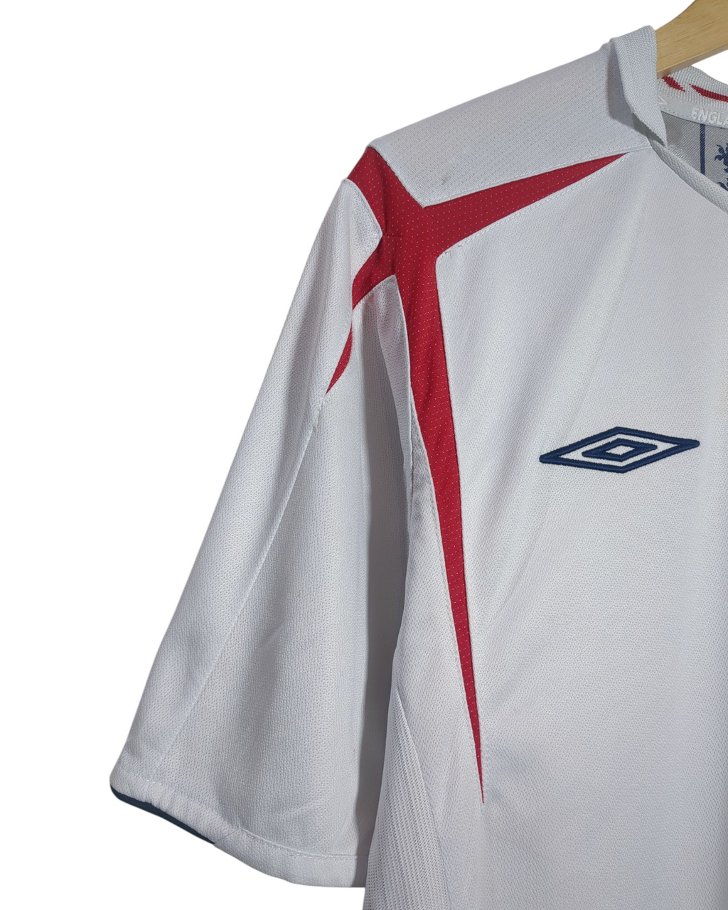 2005-07 England Umbro Home Shirt - (L)