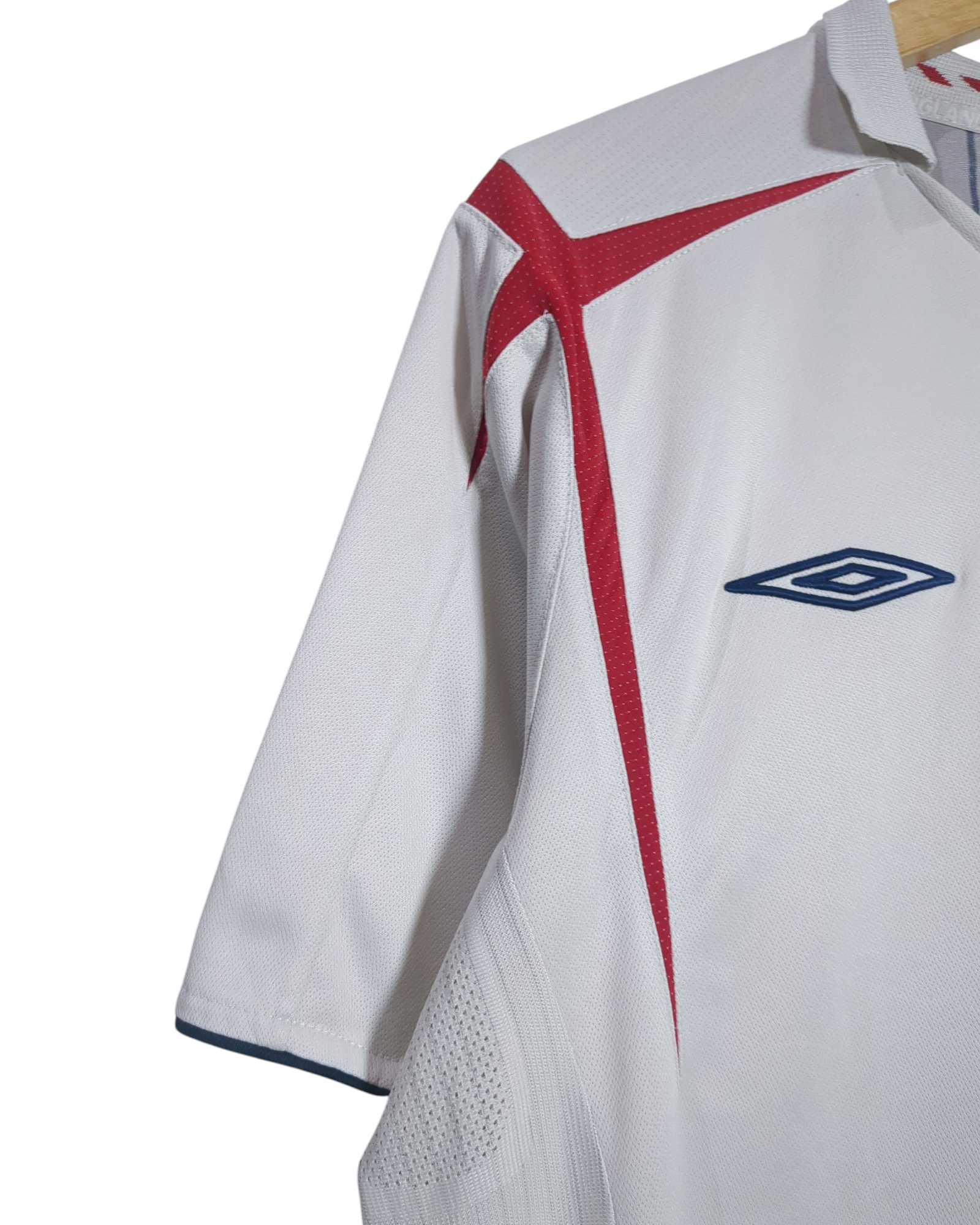 2005-07 England Umbro Home Shirt - (L)