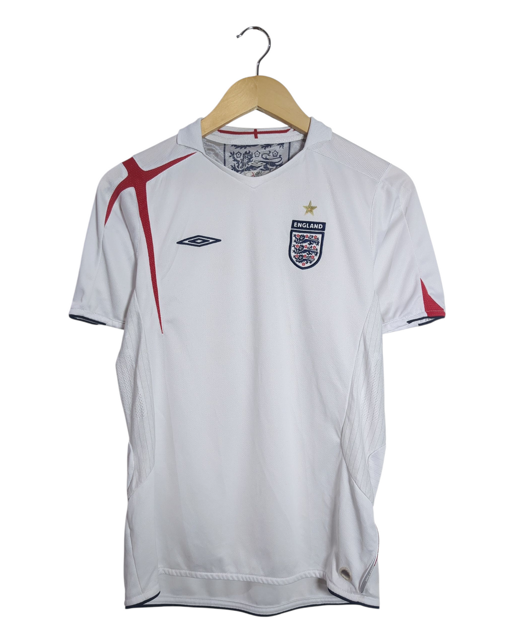 2005-07 England Umbro Home Shirt - (XL.Boys)