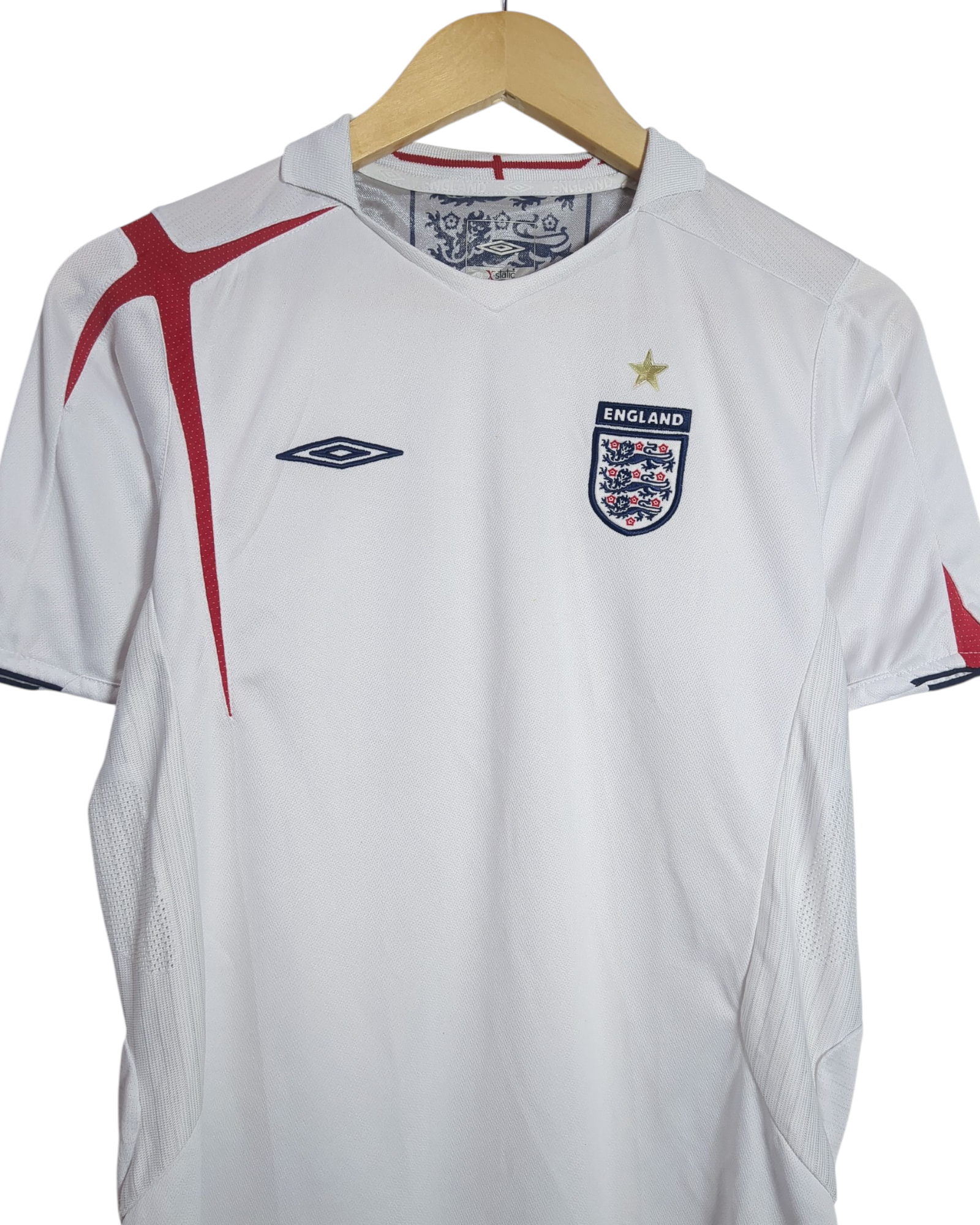 2005-07 England Umbro Home Shirt - (XL.Boys)