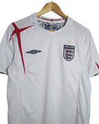 2005-07 England Umbro Home Shirt - (M)