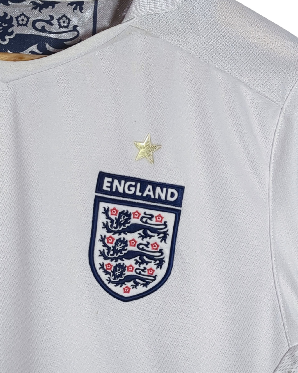 2005-07 England Umbro Home Shirt - (L)