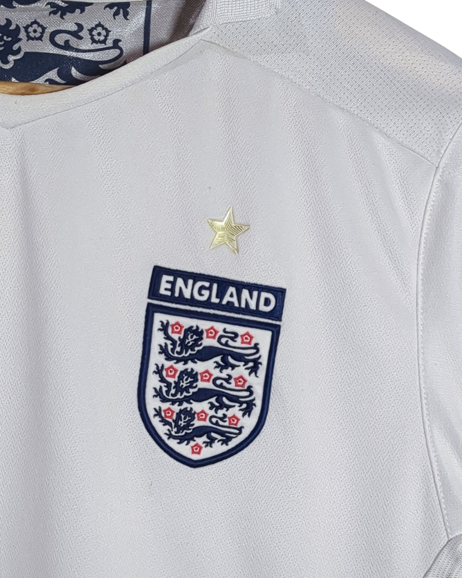 2005-07 England Umbro Home Shirt - (L)