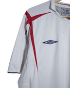 2005-07 England Umbro Home Shirt - (L)