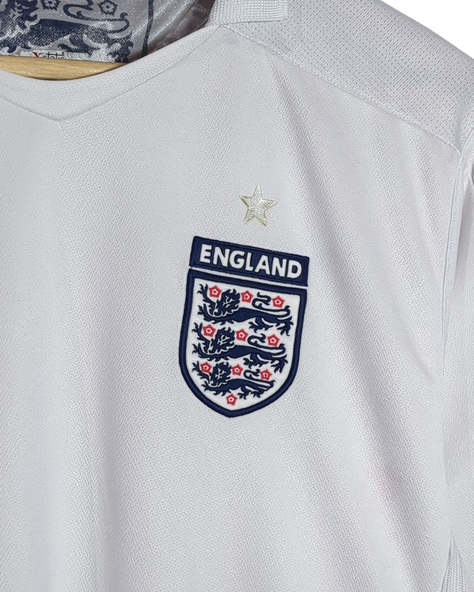 2005-07 England Umbro Home Shirt - (L)