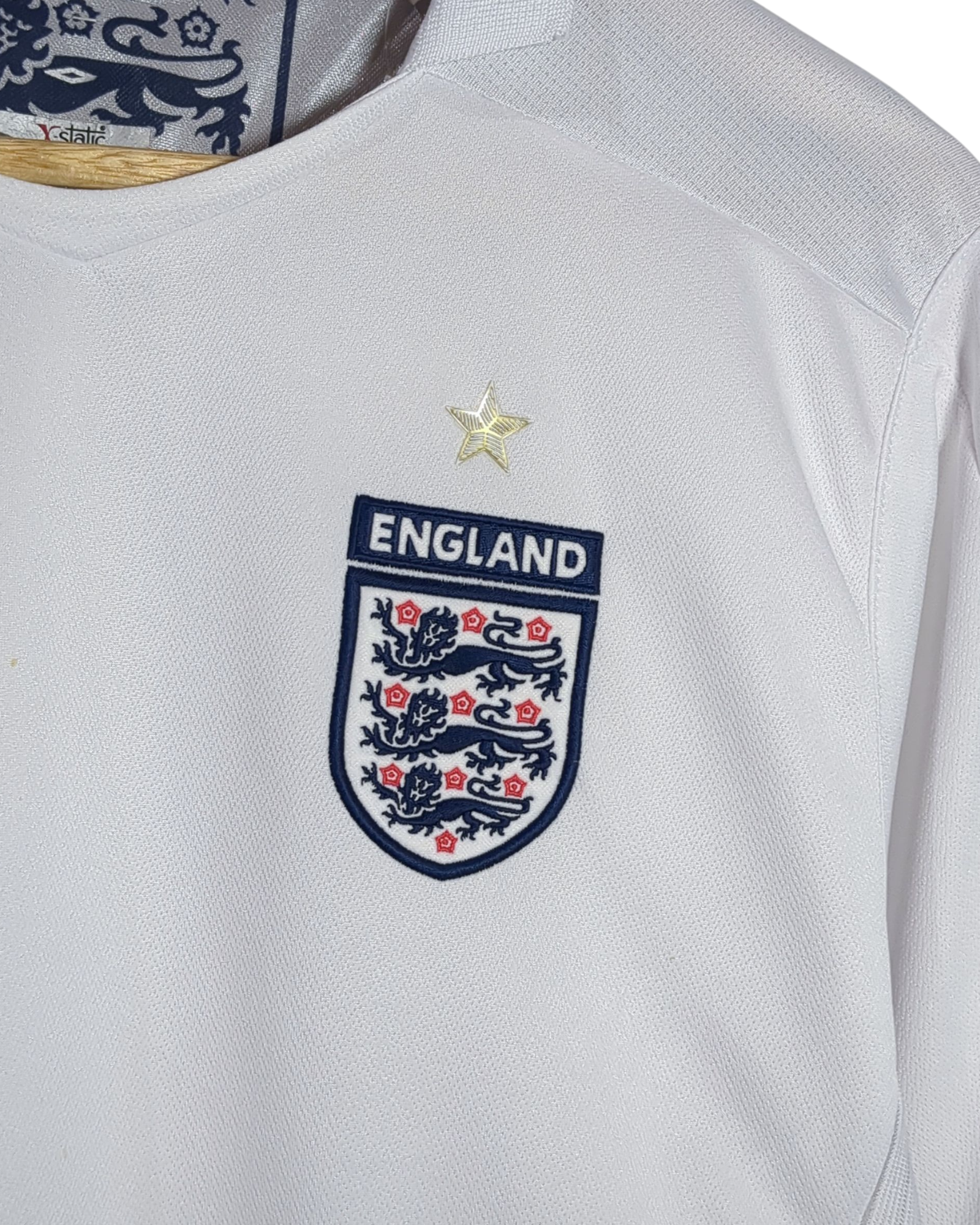 2005-07 England Umbro Home Shirt - (L)