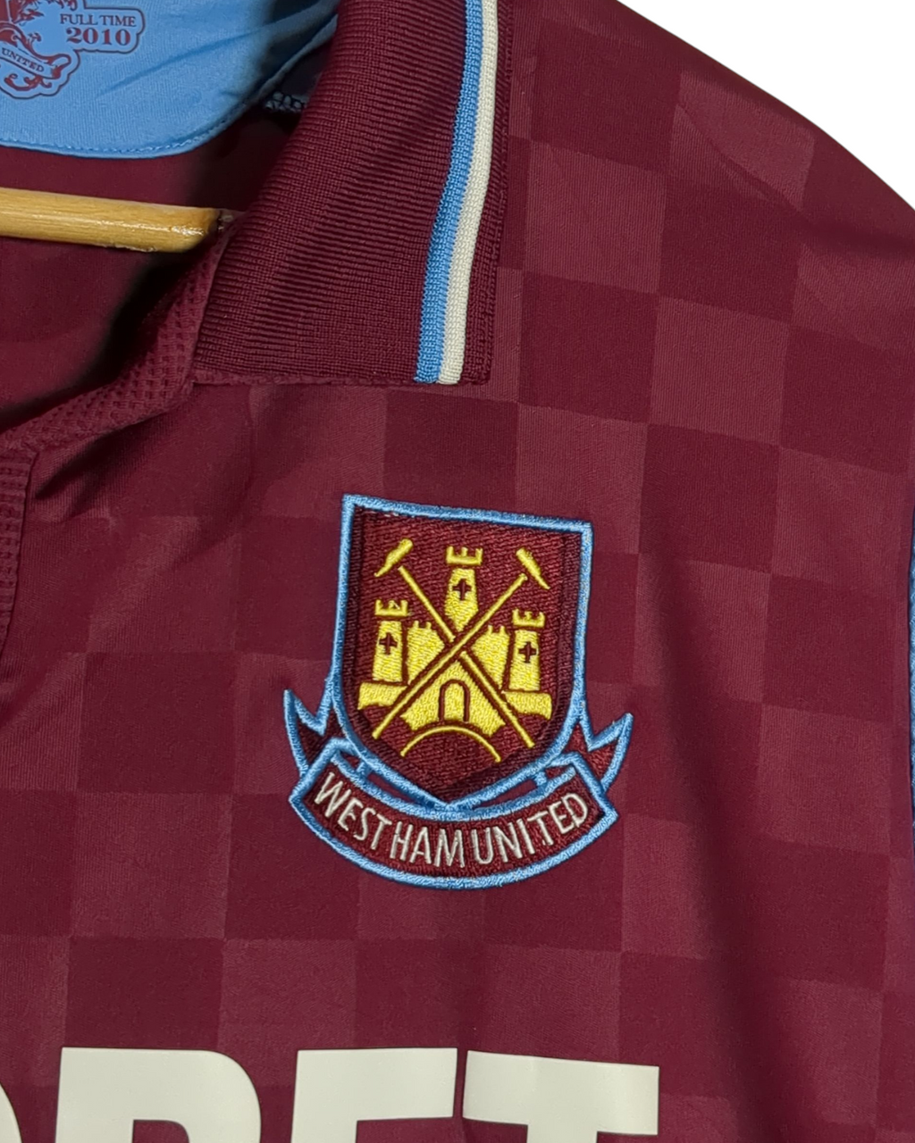 2009-10 West Ham Umbro Home Shirt #22 Da Costa - (L)