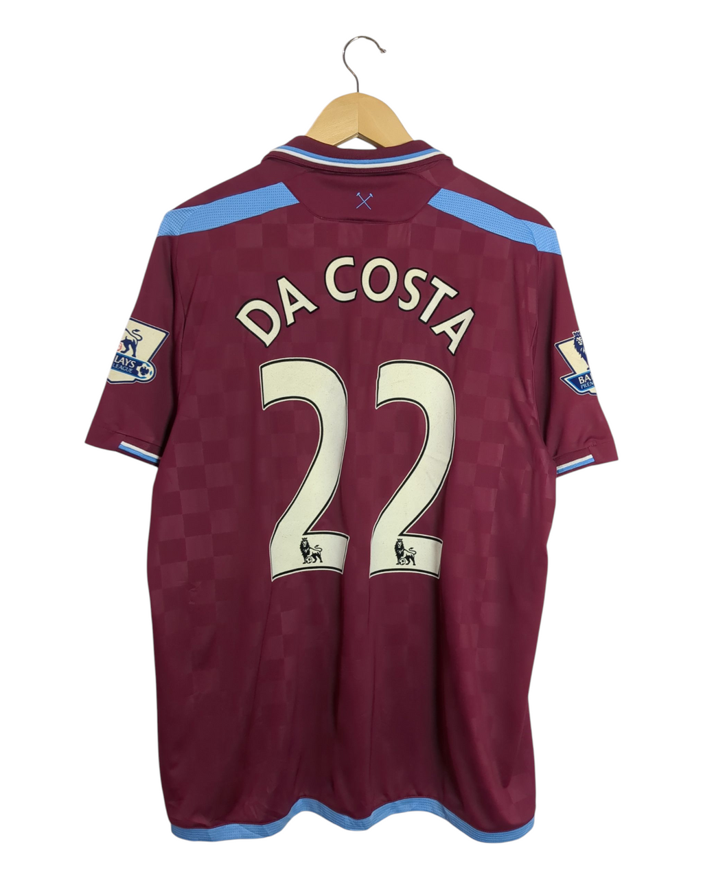2009-10 West Ham Umbro Home Shirt #22 Da Costa - (L)
