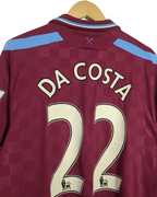 2009-10 West Ham Umbro Home Shirt #22 Da Costa - (L)