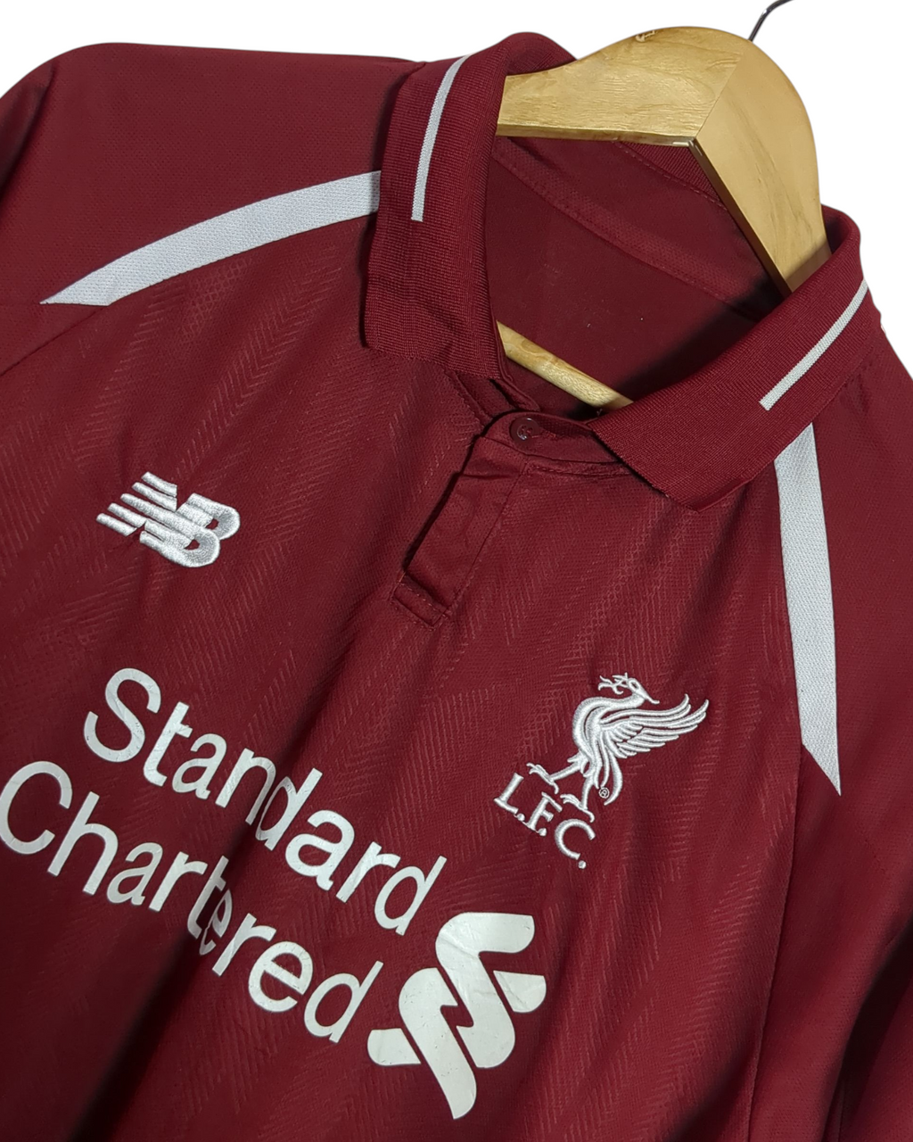 2018-19 Liverpool New Balance Home Shirt #58 Woodburn - (M)