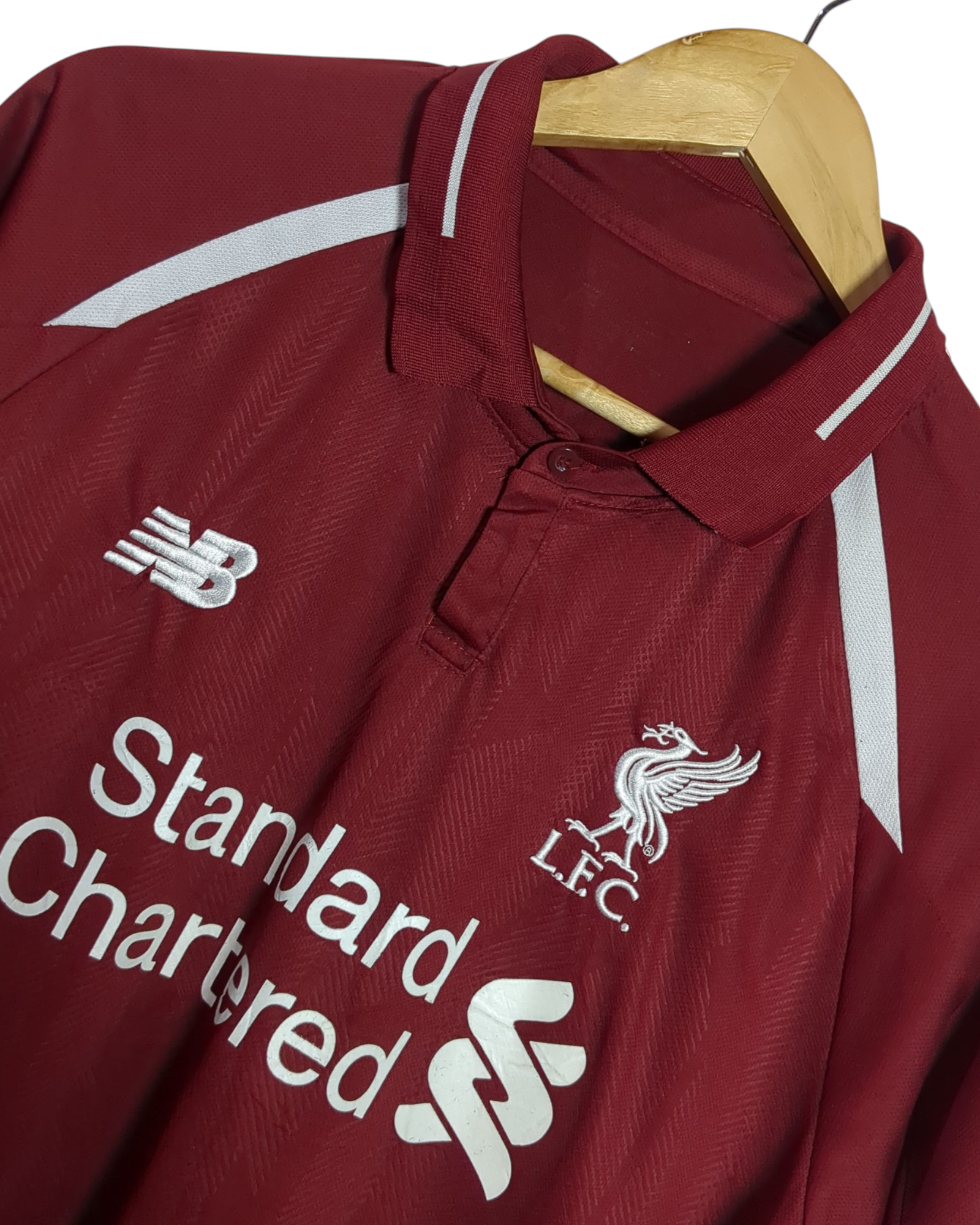 2018-19 Liverpool New Balance Home Shirt #58 Woodburn - (M)