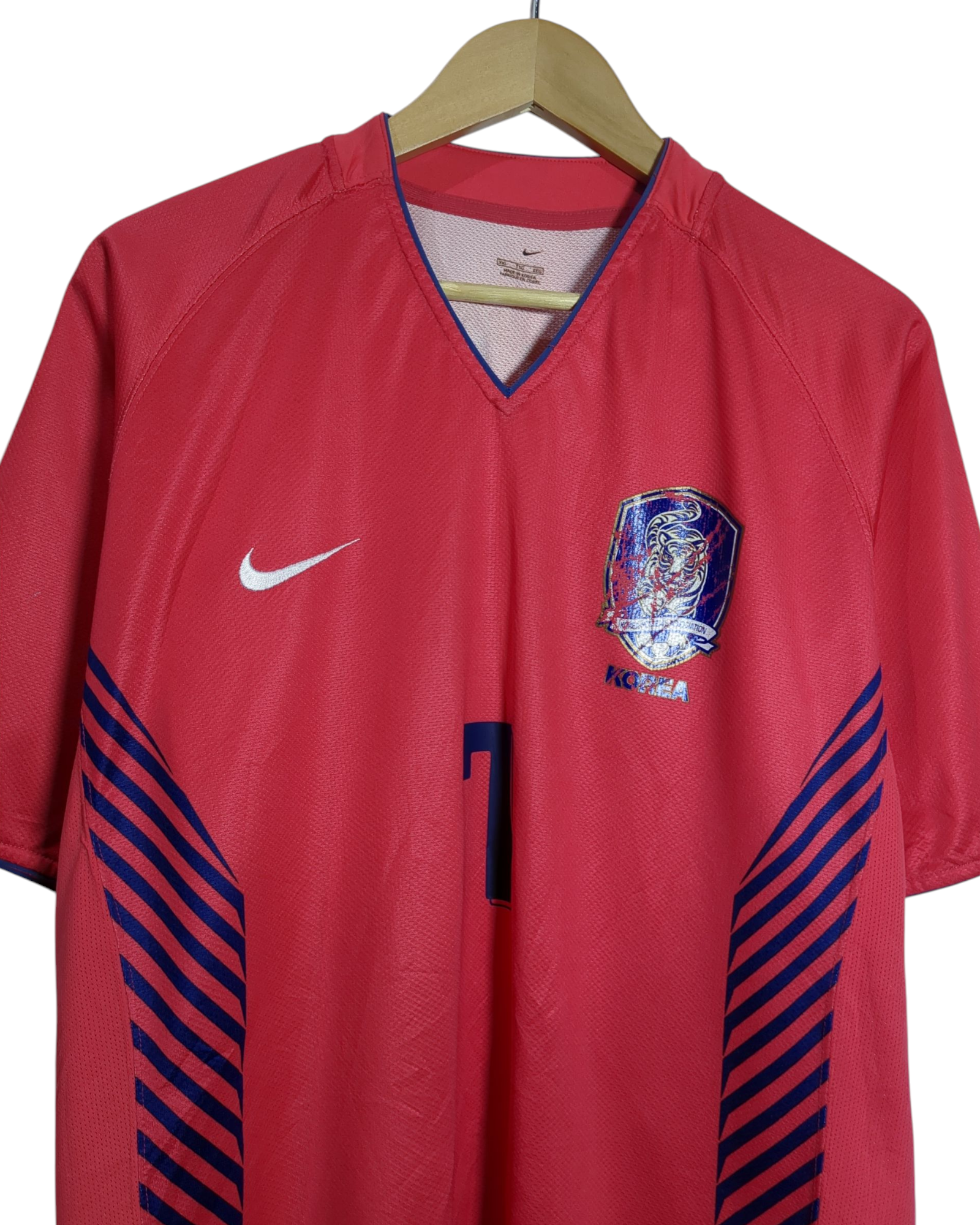 2006-08 South Korea Nike Home Shirt #7 Ji Sung - (XL)