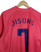 2006-08 South Korea Nike Home Shirt #7 Ji Sung - (XL)