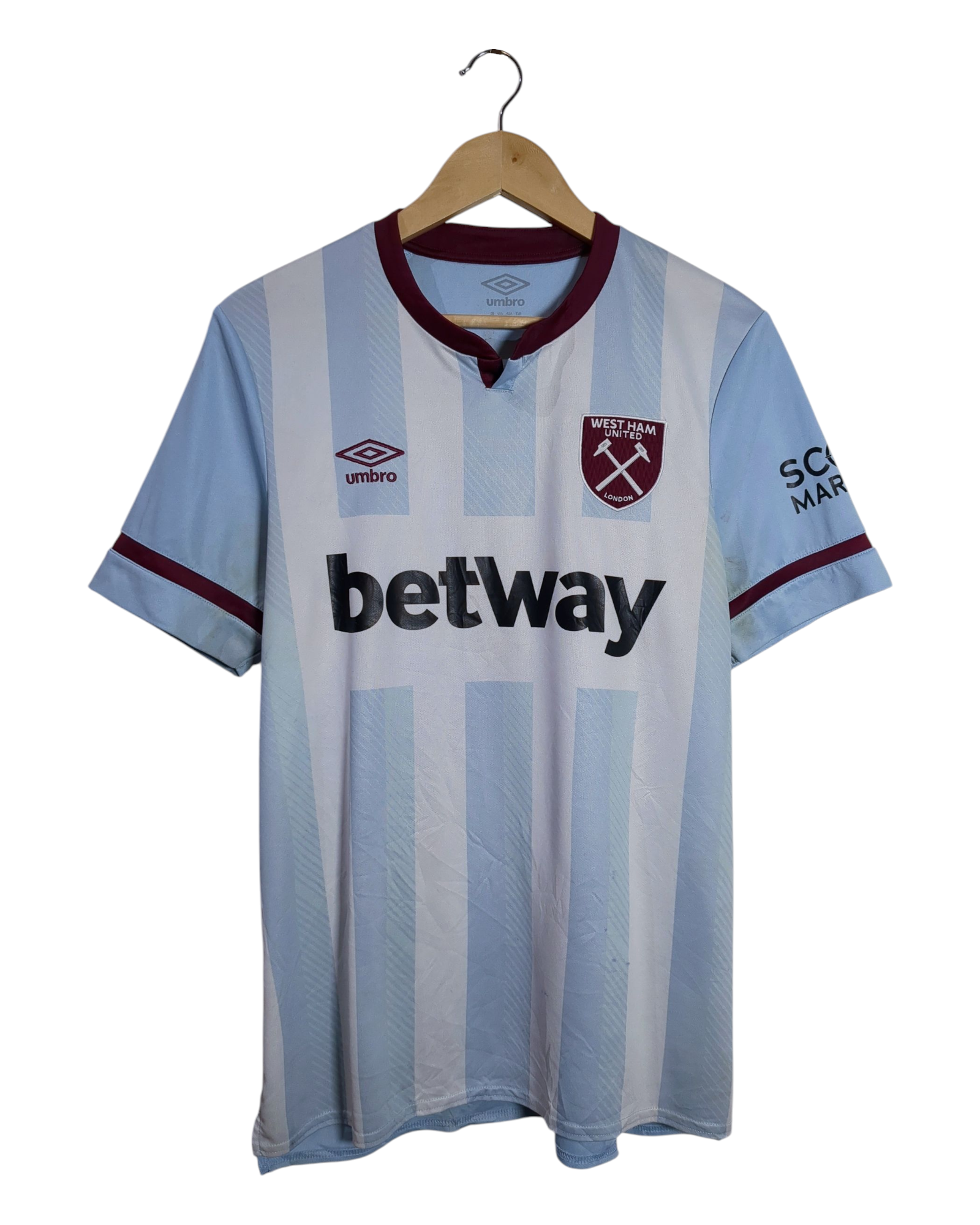 2021-22 West Ham Umbro Away Shirt #9 Antonio - (M)