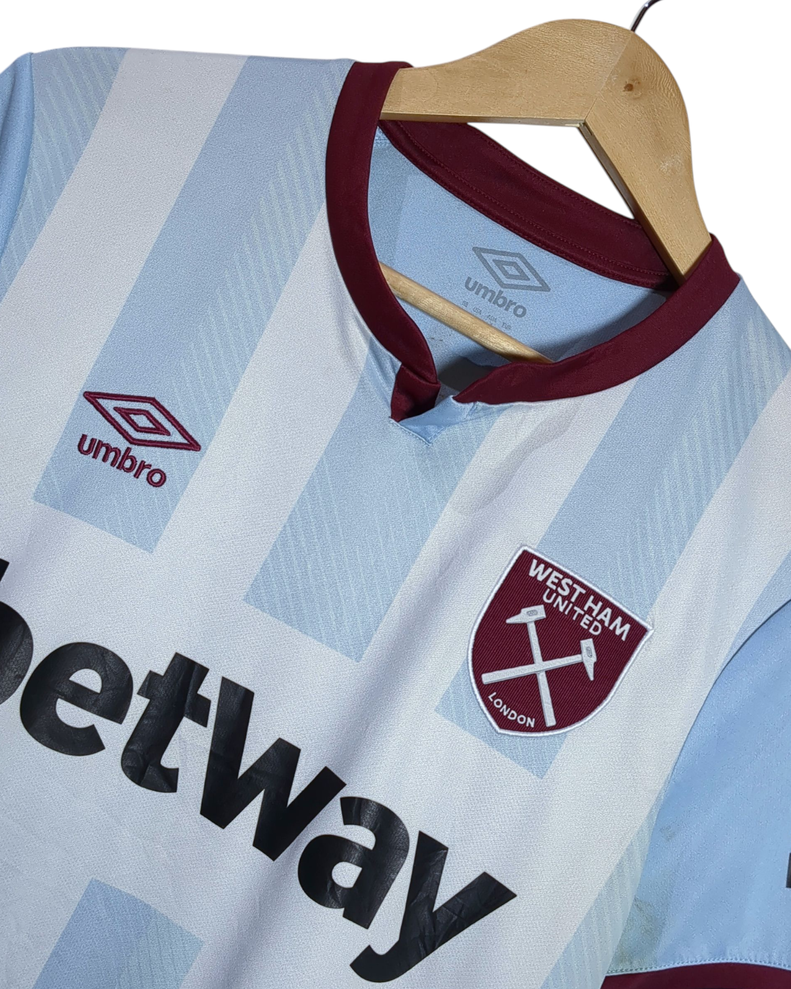 2021-22 West Ham Umbro Away Shirt #9 Antonio - (M)