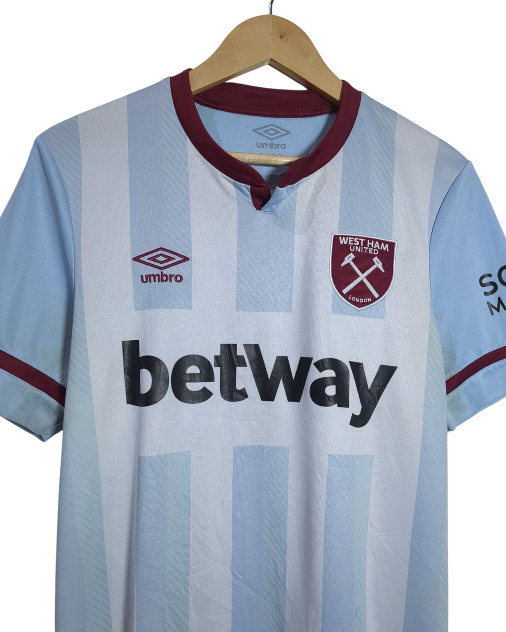 2021-22 West Ham Umbro Away Shirt #9 Antonio - (M)