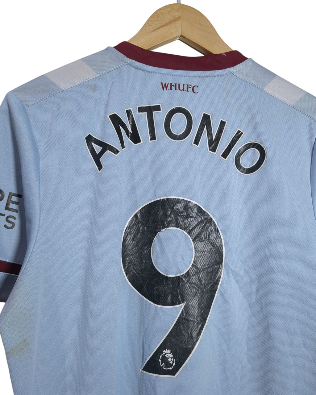 2021-22 West Ham Umbro Away Shirt #9 Antonio - (M)