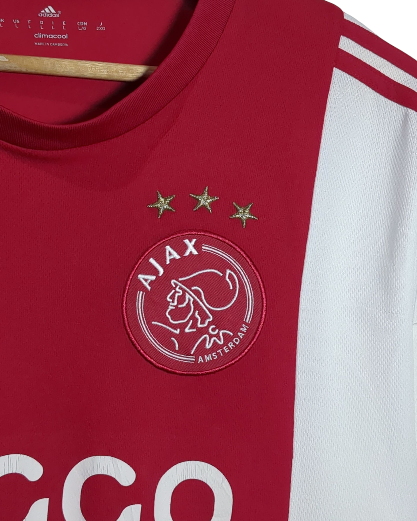 2015-16 Ajax Adidas Home Shirt - (L)