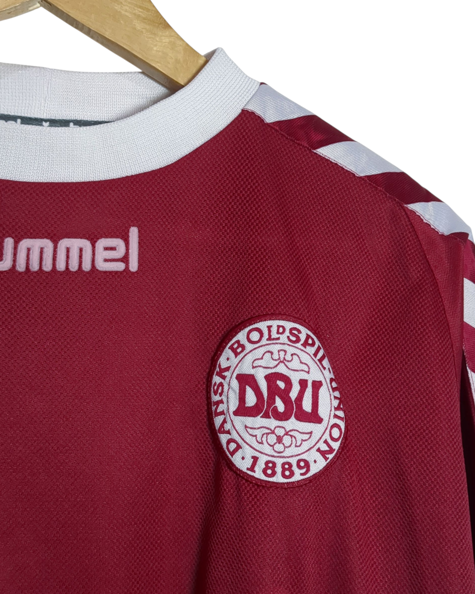 2002-03 Denmark Hummel Home L/S Shirt - (L)