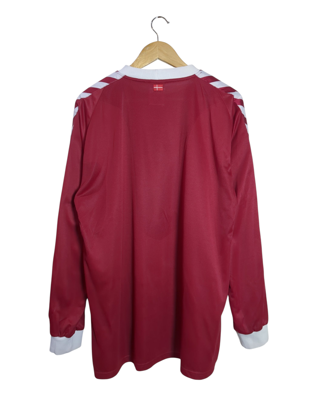 2002-03 Denmark Hummel Home L/S Shirt - (L)