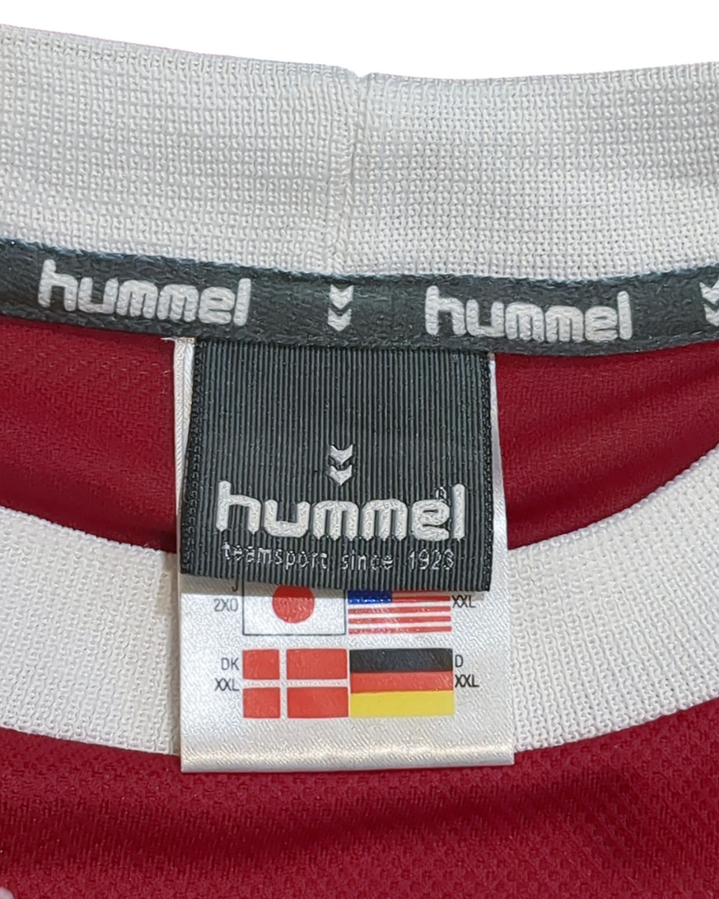 2002-03 Denmark Hummel Home L/S Shirt - (L)