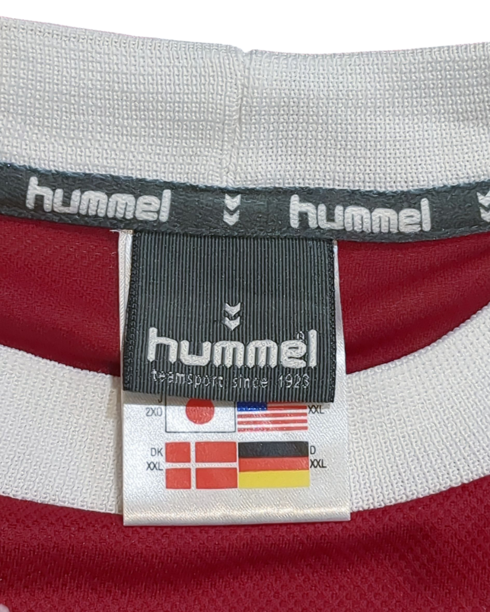 2002-03 Denmark Hummel Home L/S Shirt - (L)