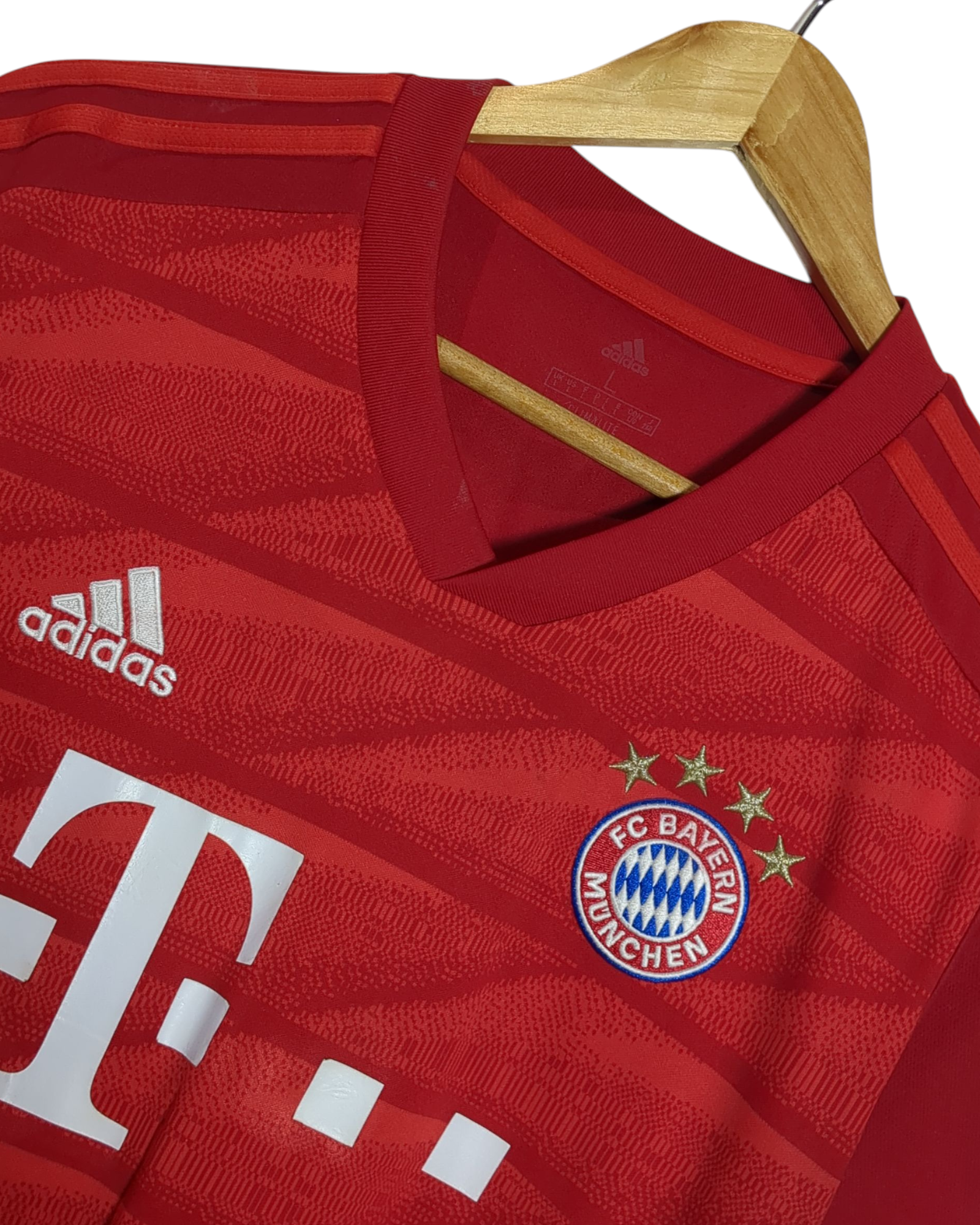 2019-20 Bayern Munich Adidas Home Shirt #32 Kimmich - (L)