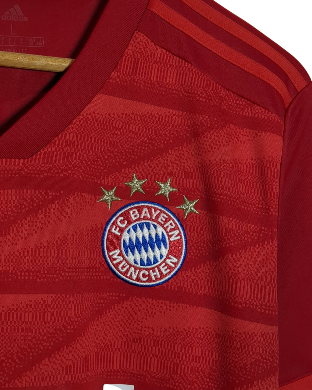 2019-20 Bayern Munich Adidas Home Shirt #32 Kimmich - (L)