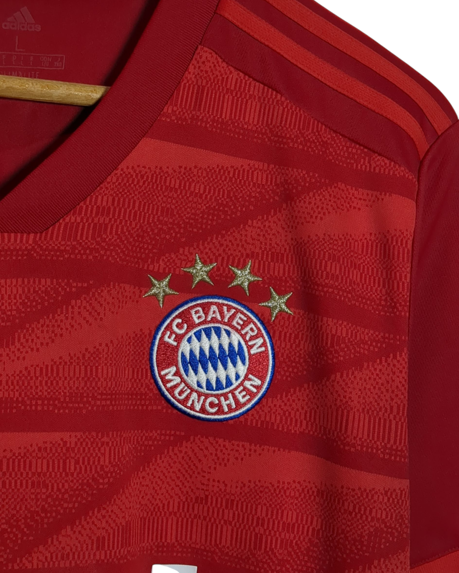 2019-20 Bayern Munich Adidas Home Shirt #32 Kimmich - (L)