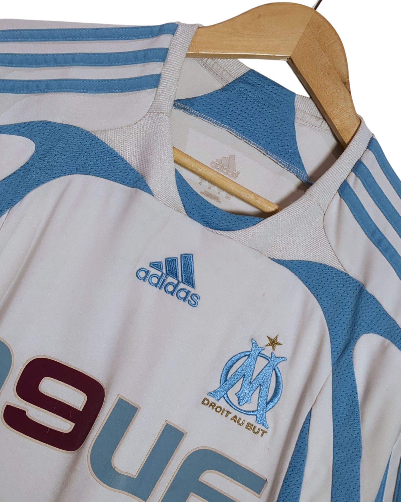 2007-08 Olympique Marseille Adidas Home Shirt - (M)