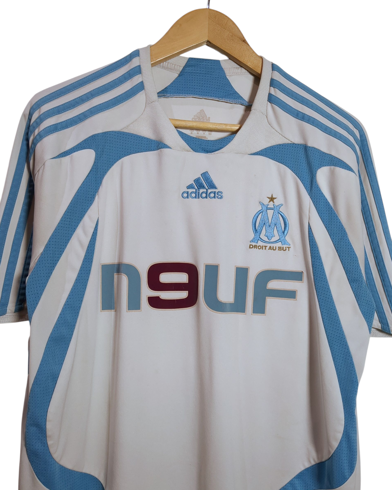 2007-08 Olympique Marseille Adidas Home Shirt - (M)