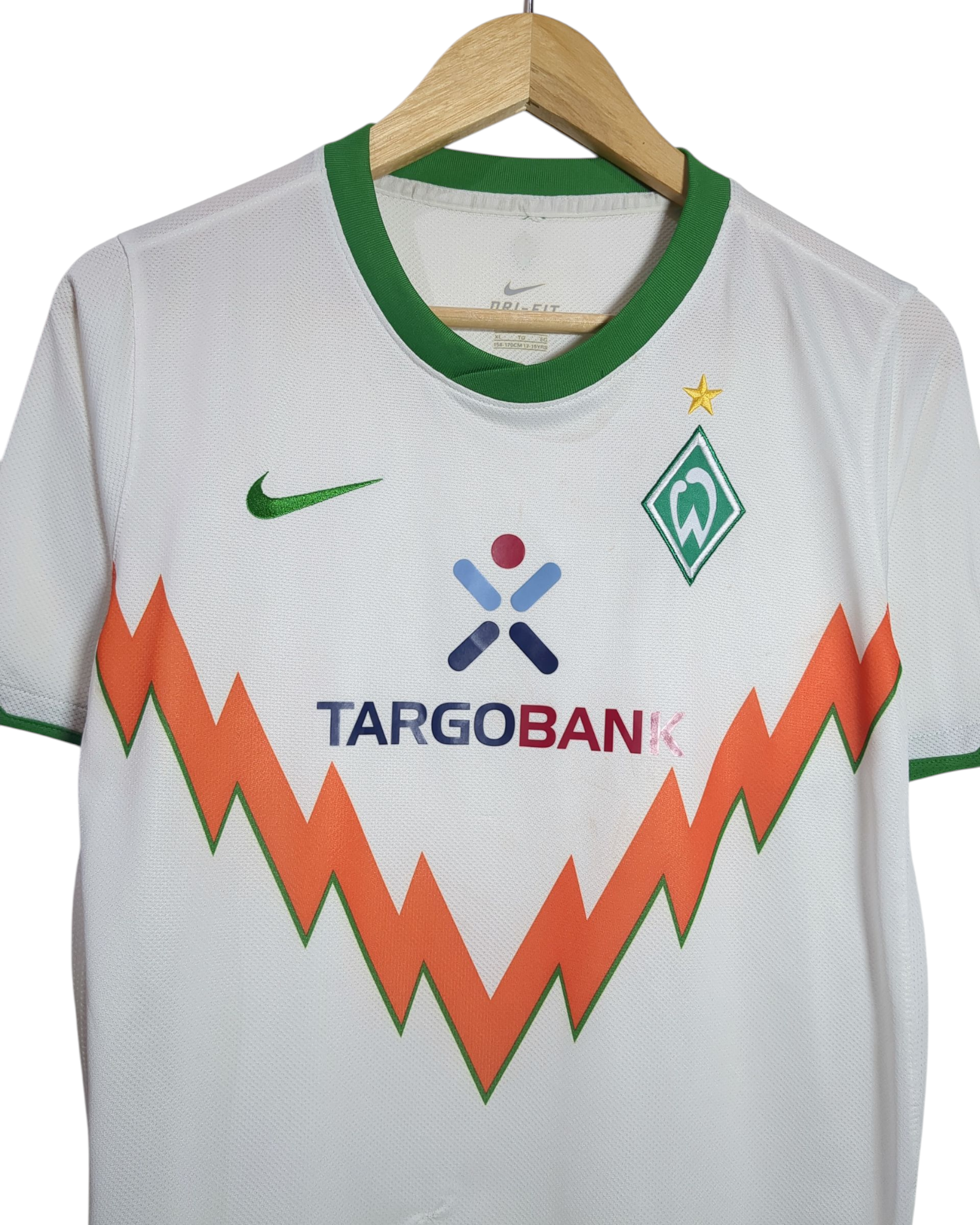 2010-11 Werder Bremen Nike Away Shirt - (XL.Boys)