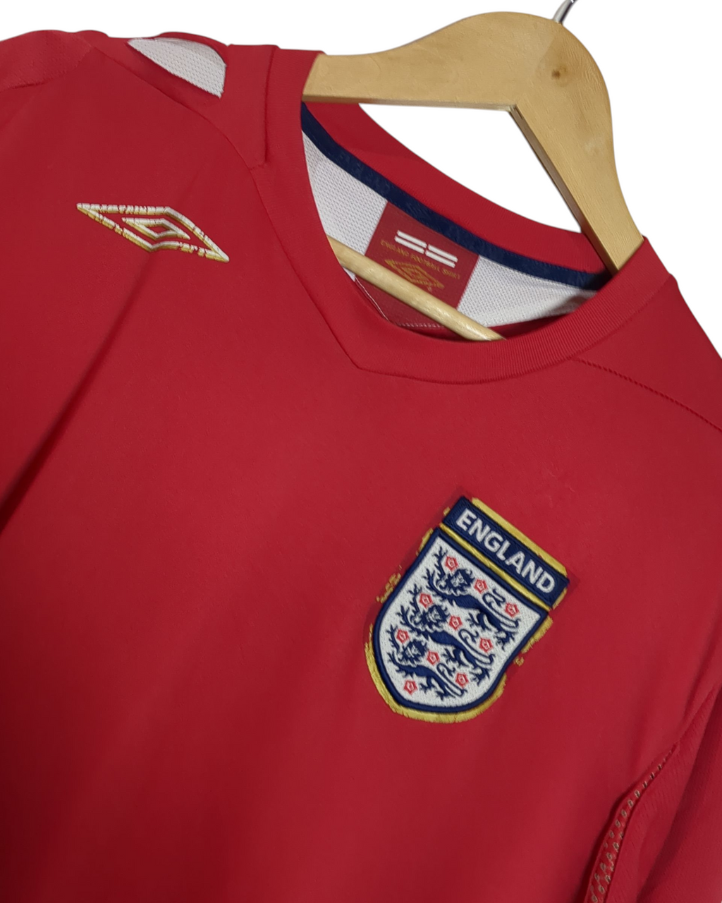 2006-08 England Umbro Away Shirt - (L)