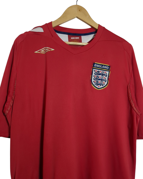 2006-08 England Umbro Away Shirt - (L)