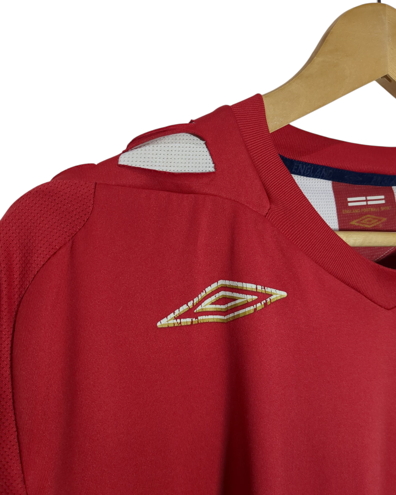 2006-08 England Umbro Away Shirt - (L)