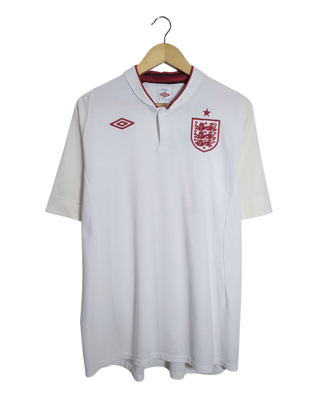 2012-13 England Umbro Home Shirt - (L)