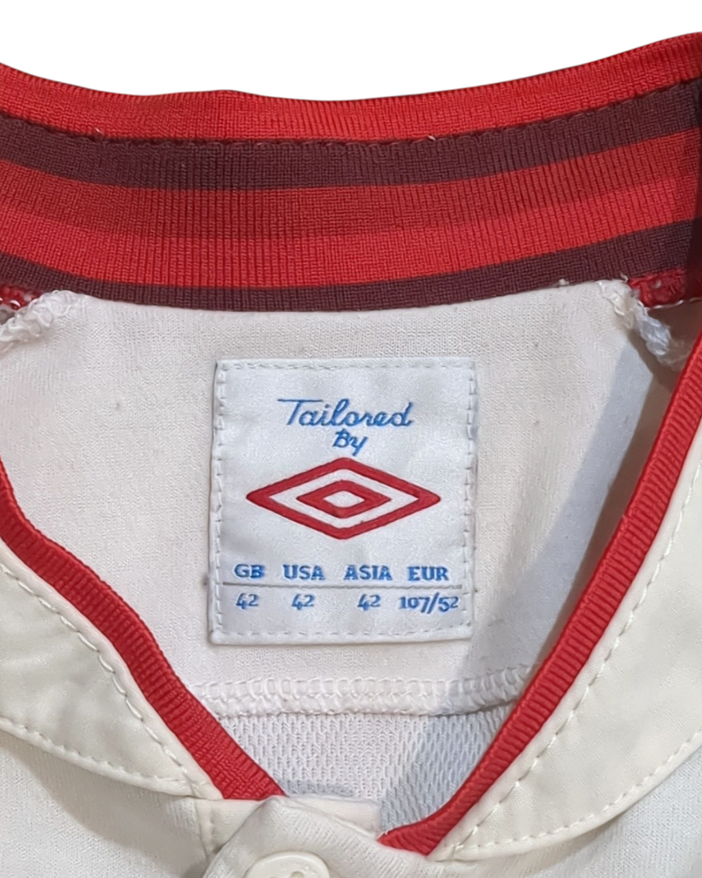 2012-13 England Umbro Home Shirt - (L)