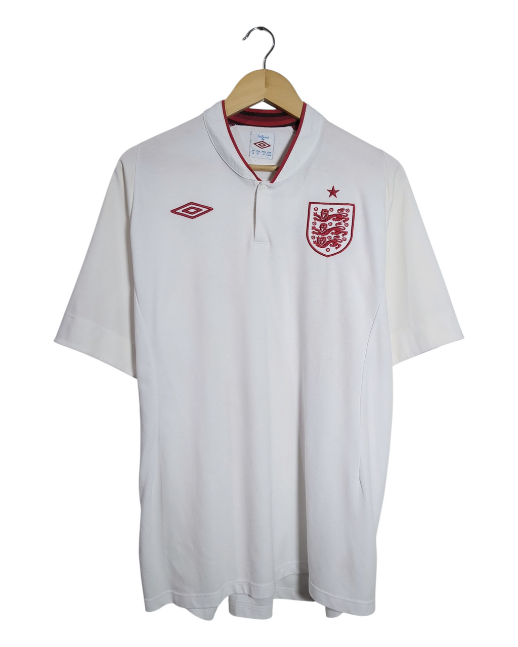 2012-13 England Umbro Home Shirt - (L)