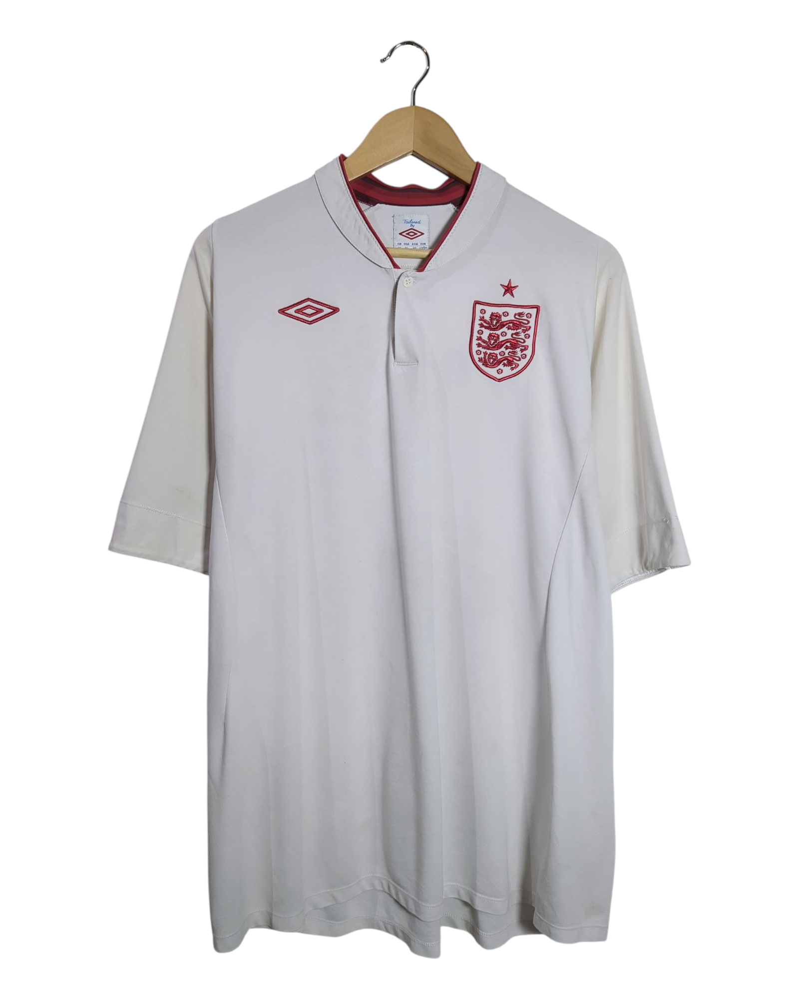 2012-13 England Umbro Home Shirt - (XL)
