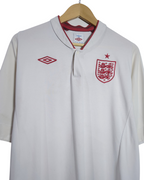 2012-13 England Umbro Home Shirt - (XL)