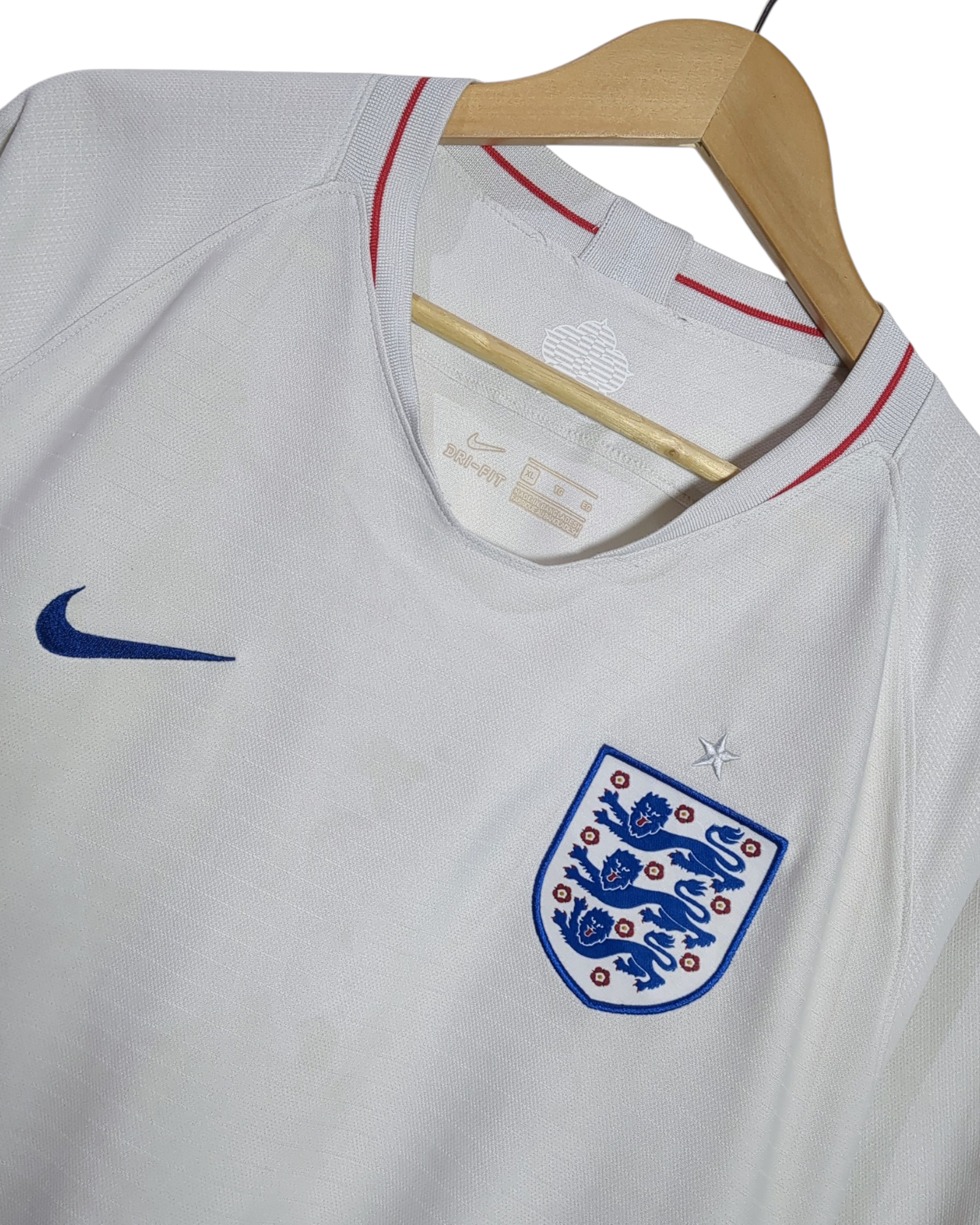 2018-19 England Nike Home Shirt - (L)