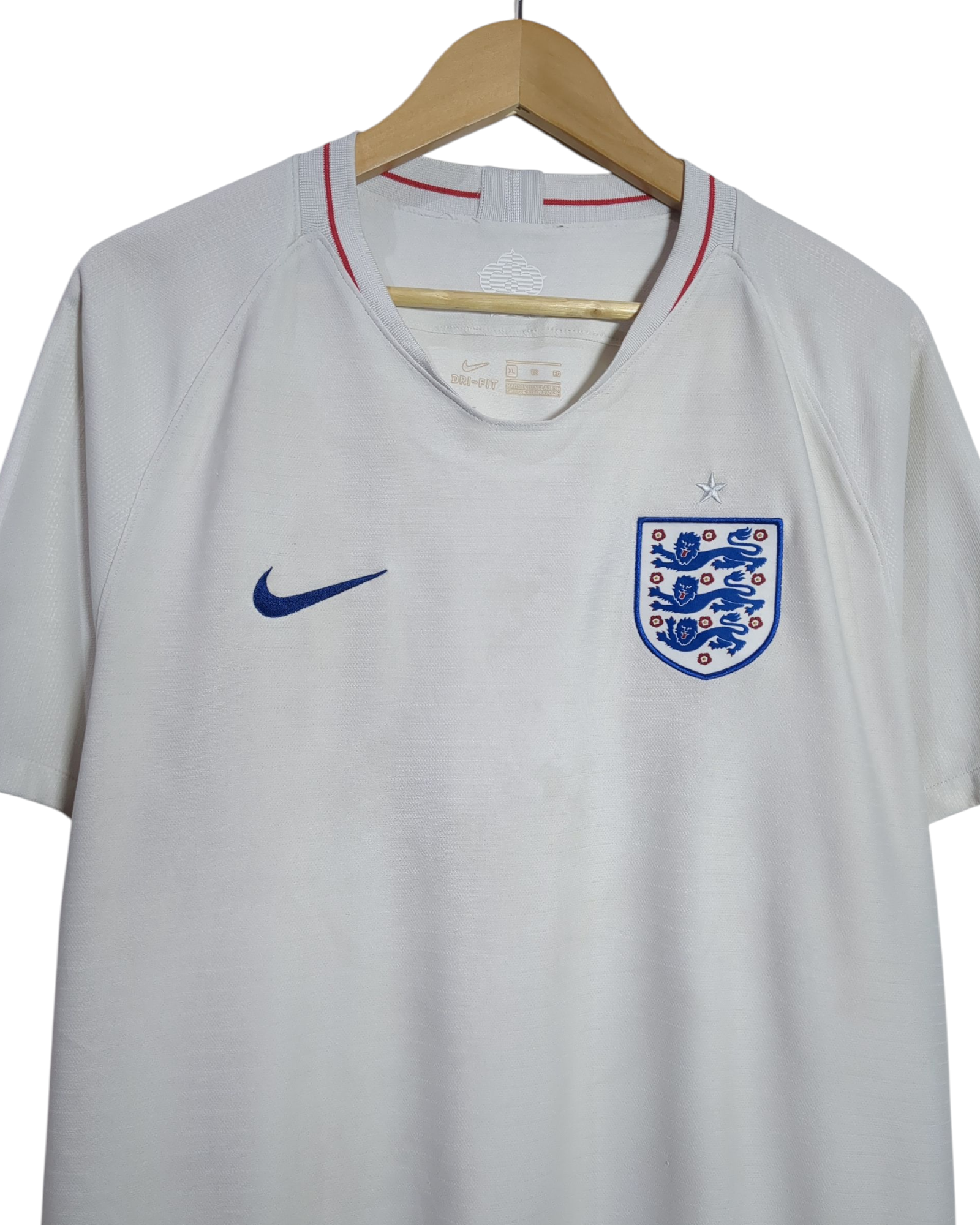 2018-19 England Nike Home Shirt - (L)