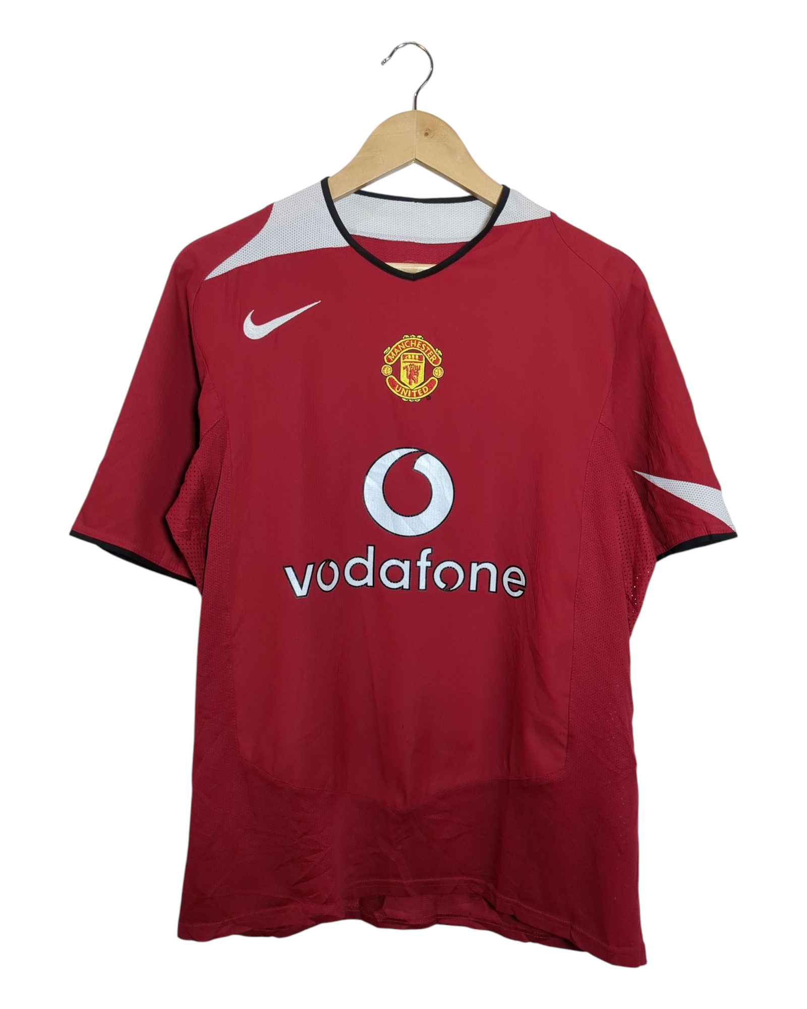2004-06 Manchester United Nike Home Shirt - (M)