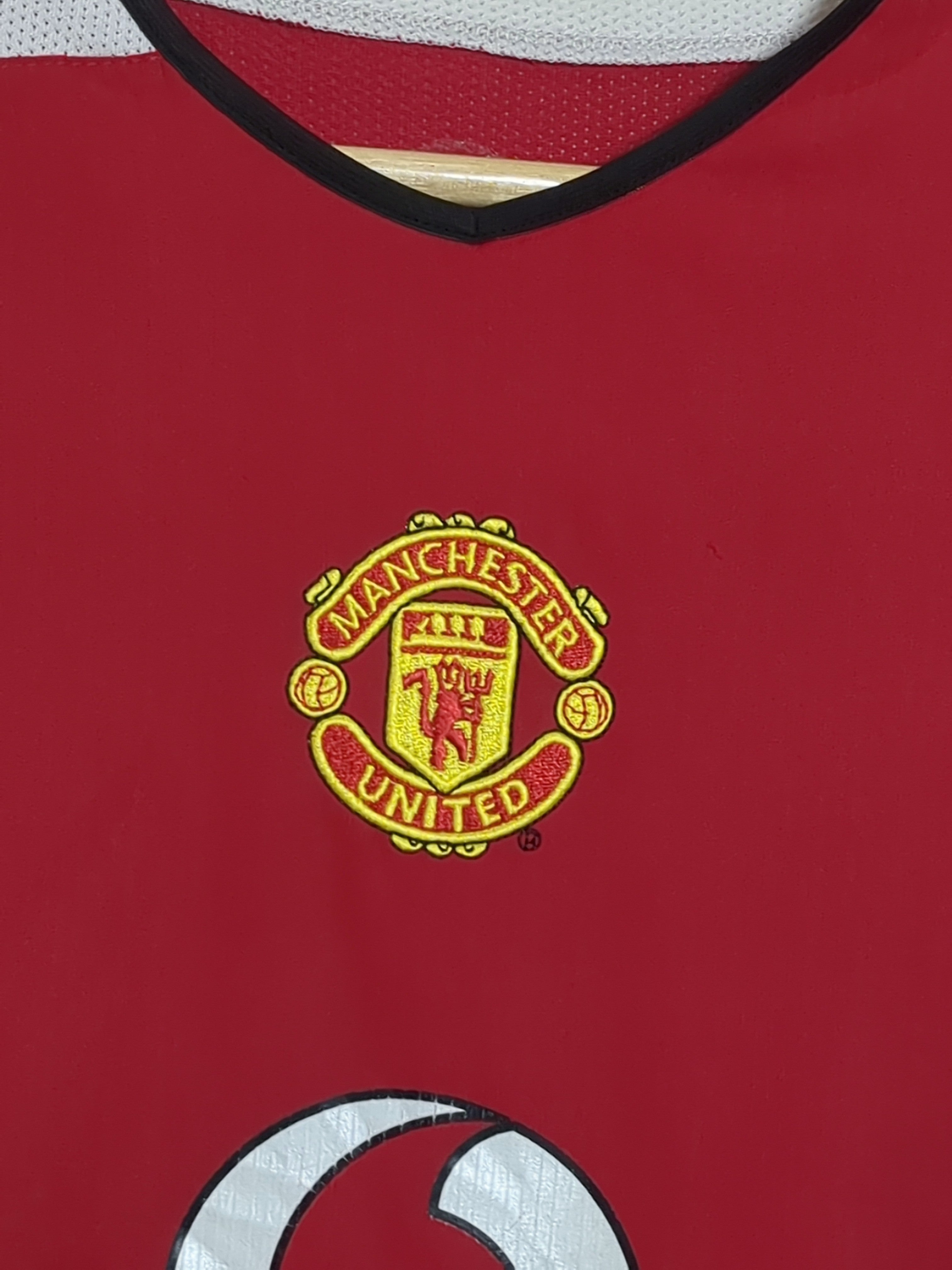 2004-06 Manchester United Nike Home Shirt - (M)