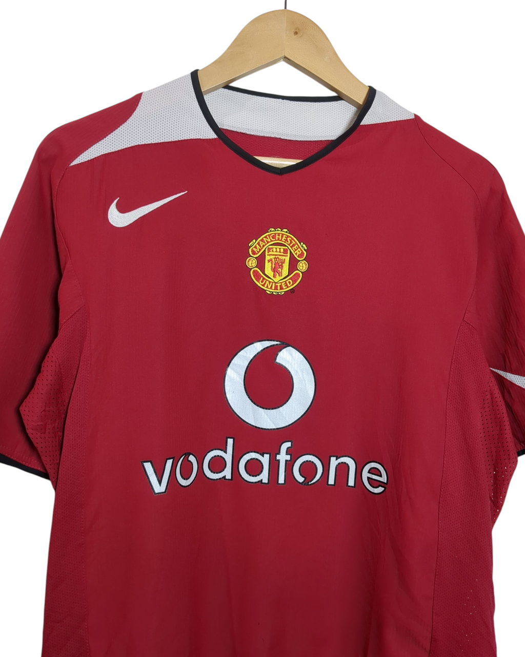 2004-06 Manchester United Nike Home Shirt - (M)