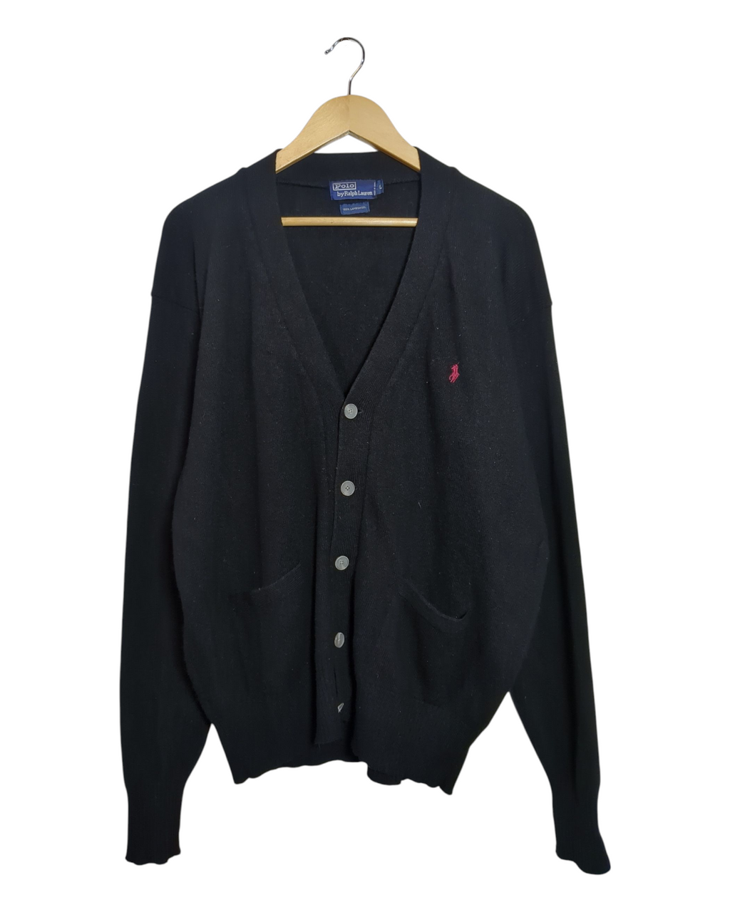 Ralph Lauren 00s Lambswool Cardigan - (XL)