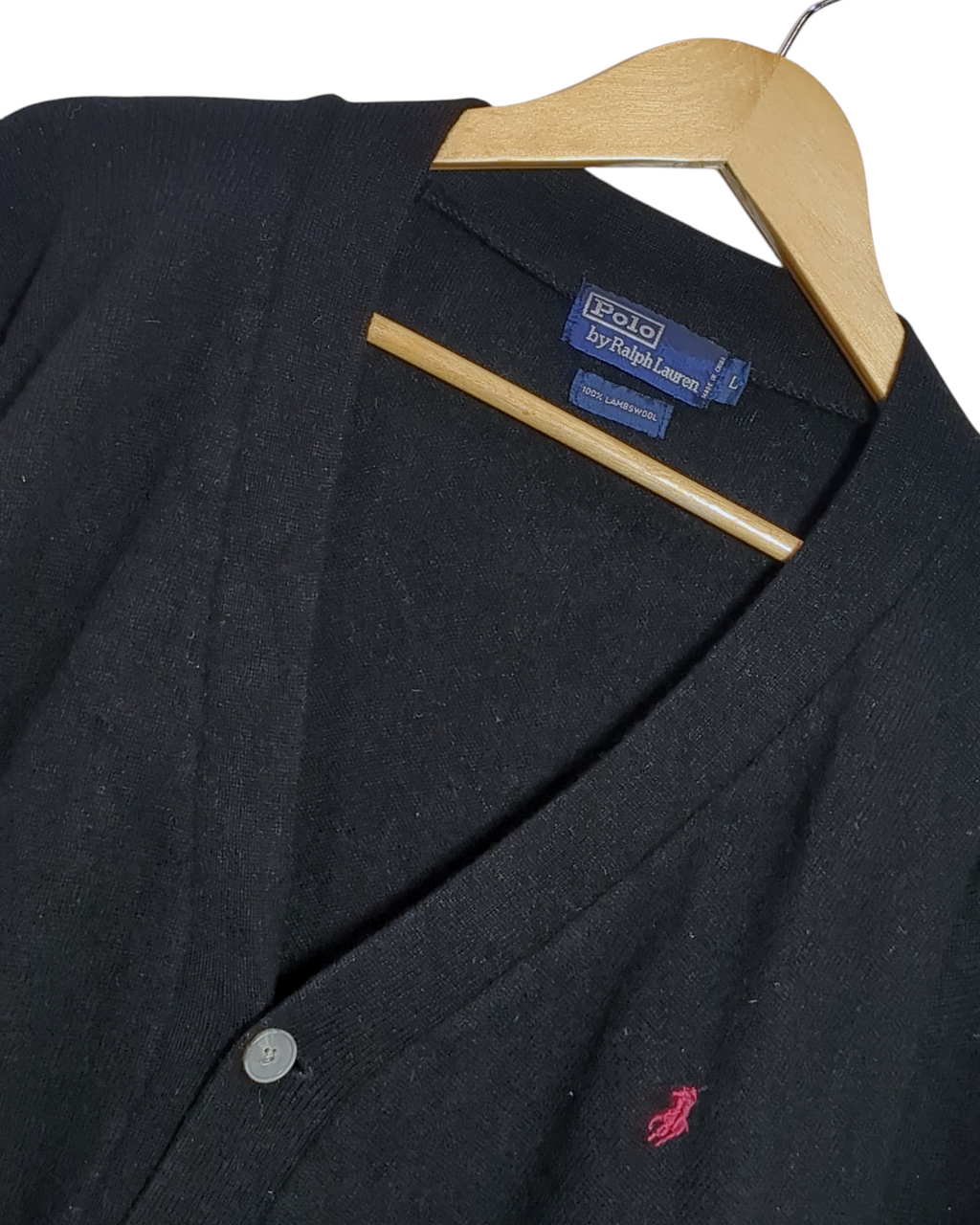 Ralph Lauren 00s Lambswool Cardigan - (XL)