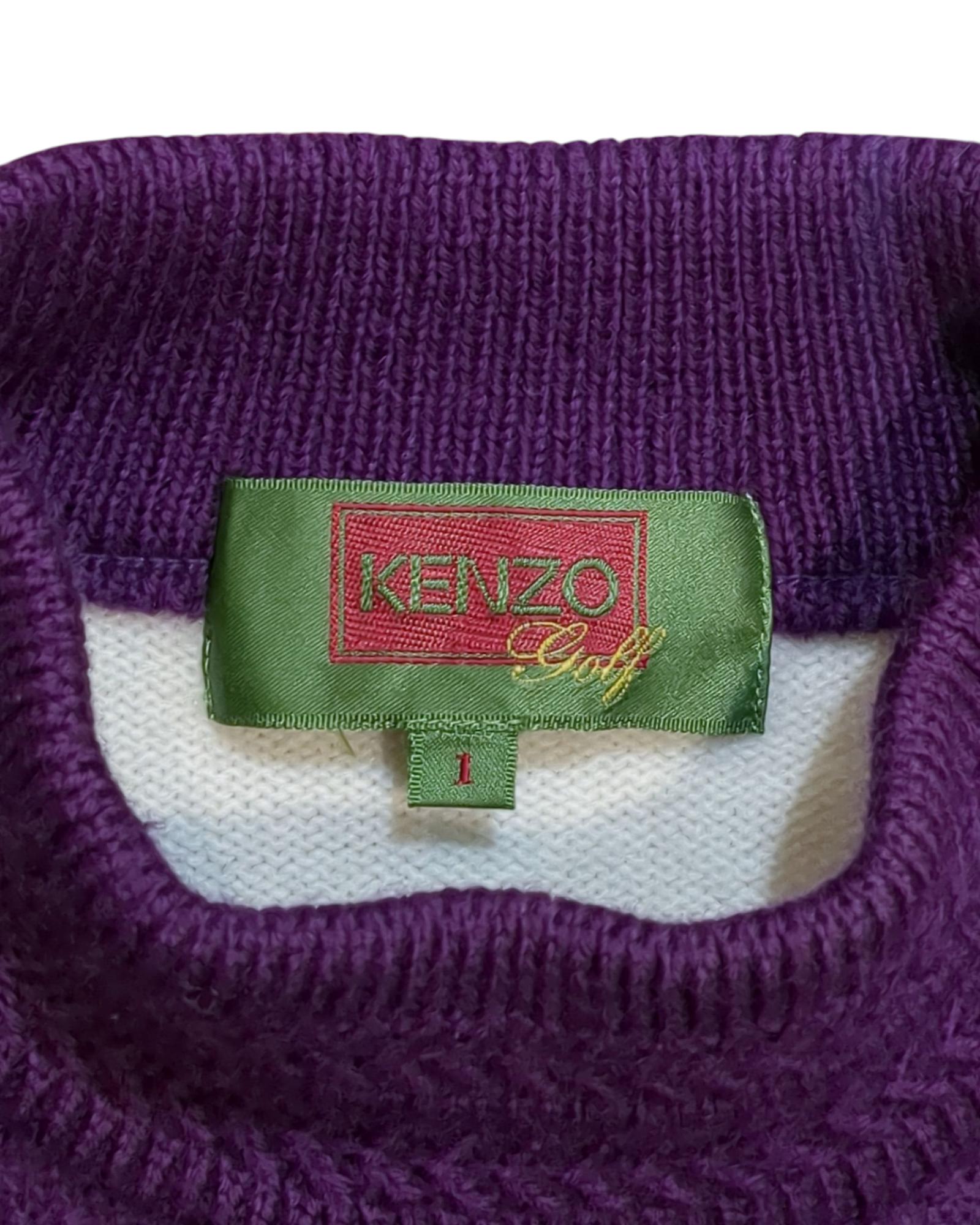 Kenzo Golf 90s Jumper - (M)
